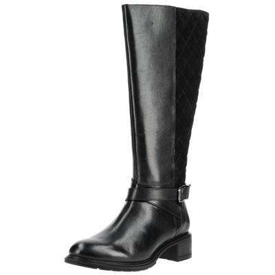 Stiefel ARA "Ara Stiefel Leder", Damen, Gr. 40, Textil, schwarz, Leder, Schuhe Stiefel