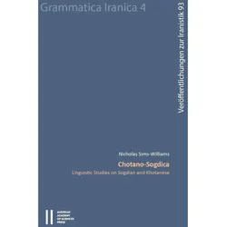 Chotano-Sogdica, Fachbücher von Nicholas Sims-Williams
