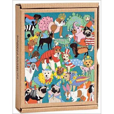 Fancy Dress Dogs GreenNotes, Nonbook von Karen Mabon, Acc Art Books - Ipsuk, 978-1-62325-733-0