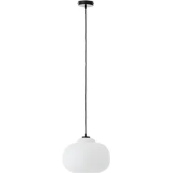 Brilliant, Pendelleuchte, Blop Pendelleuchte 30cm weiss Glas/Metall 1x A60, E27, 60 W, Geeignet (E27)