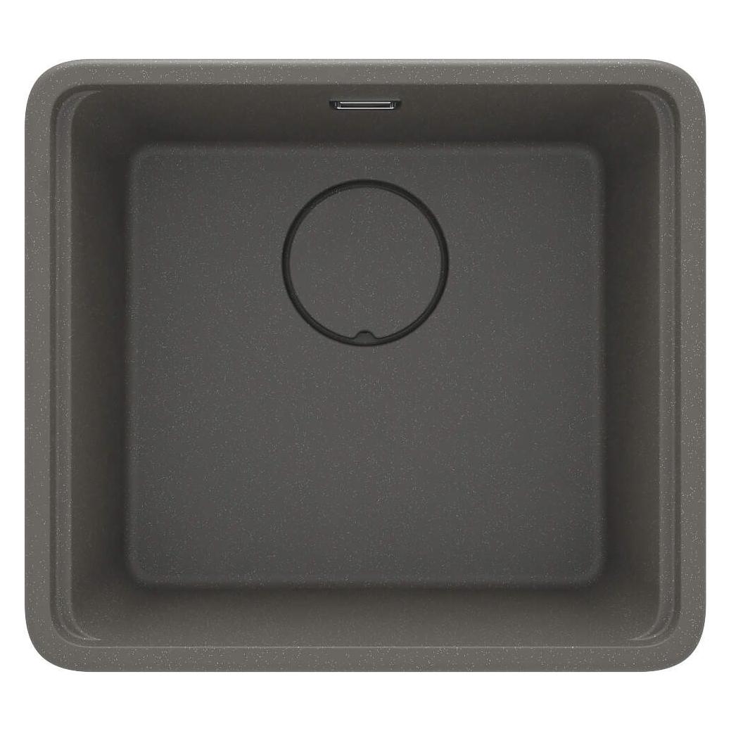 Deante Granitspüle mit 1 Becken (Einbauspüle, 64 cm, 50 cm) (ZKM_T10A)