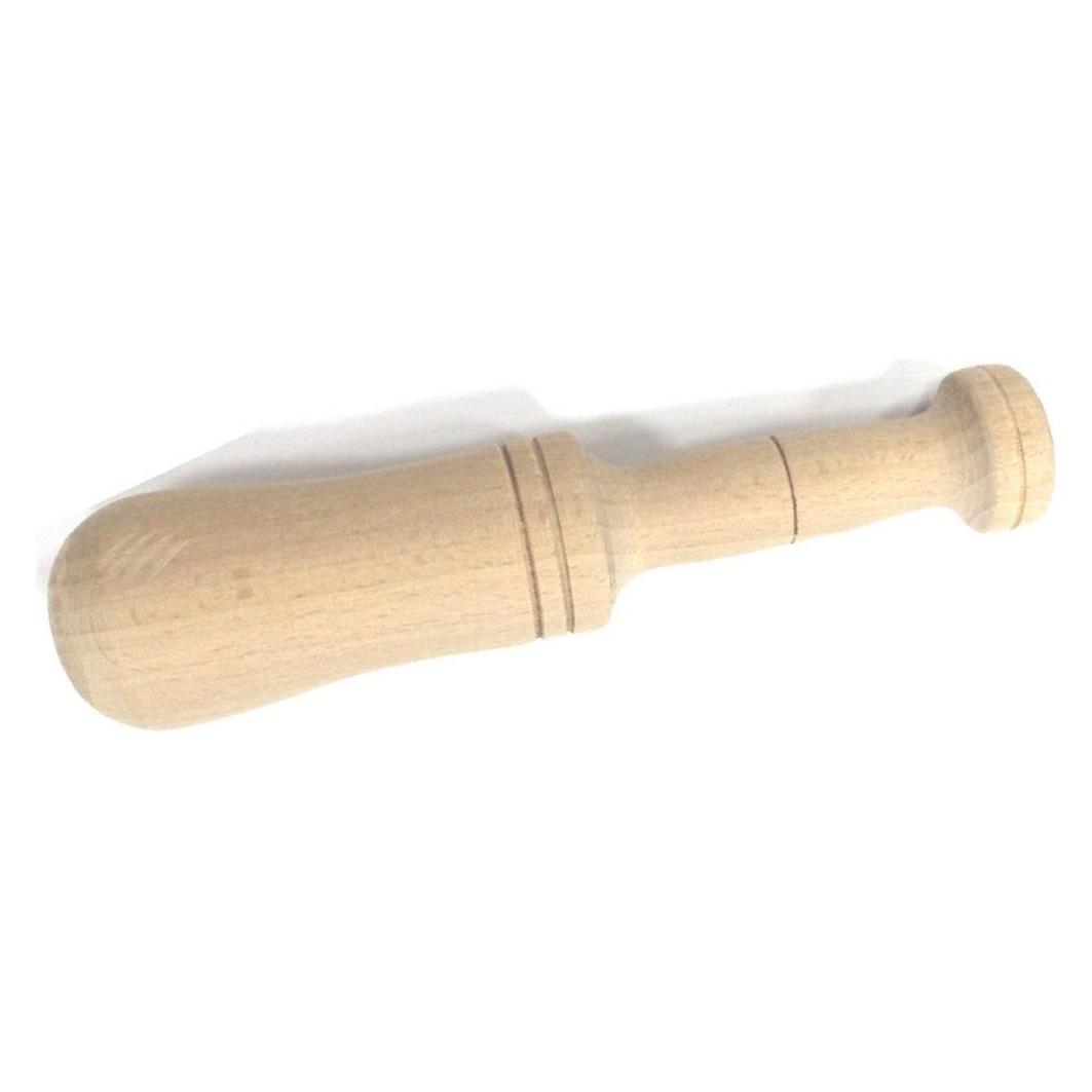 Fackelmann Mörser aus Buchenholz zum Zerkleinern von Knoblauch (4 x 19 cm) (45260554)