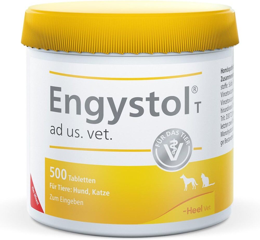 Heel Engystol T ad us.vet.Tabletten 500stk