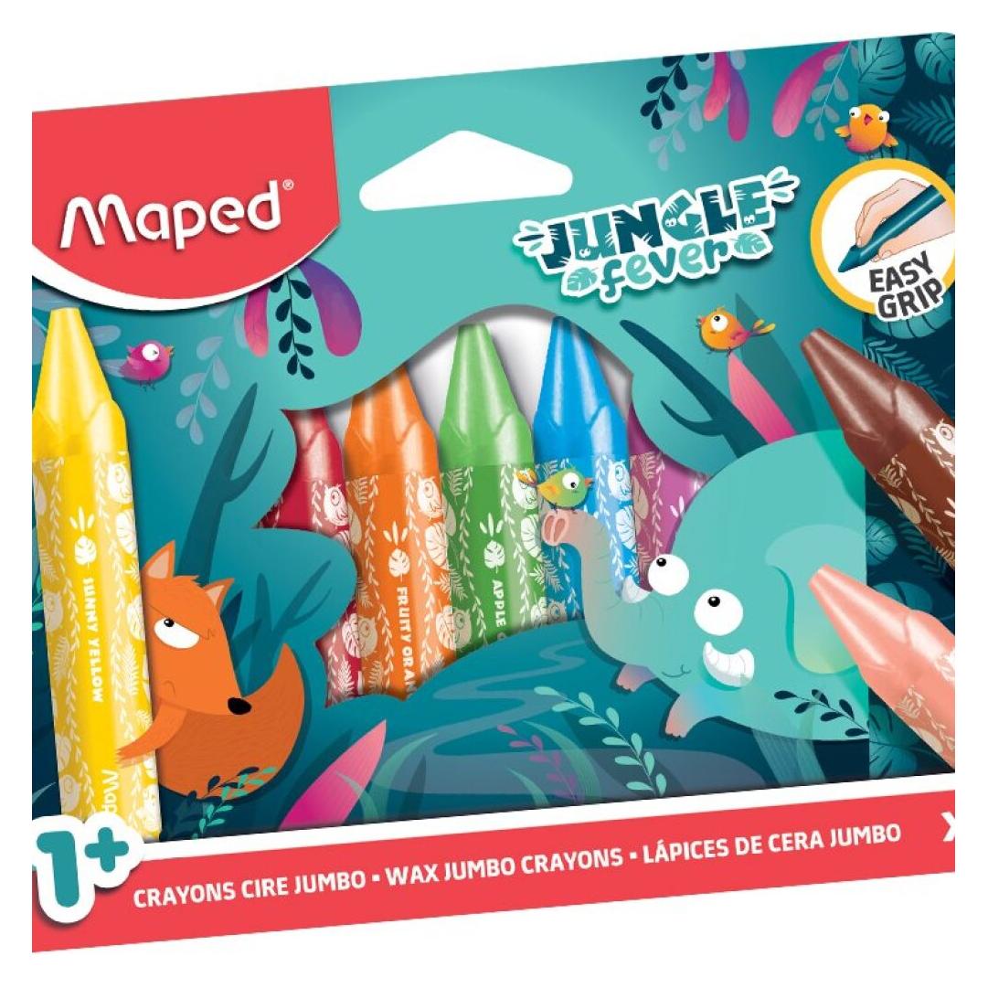 Maped Wachsmalstiftetui 12ST mehrfarbig (12x) (861400)