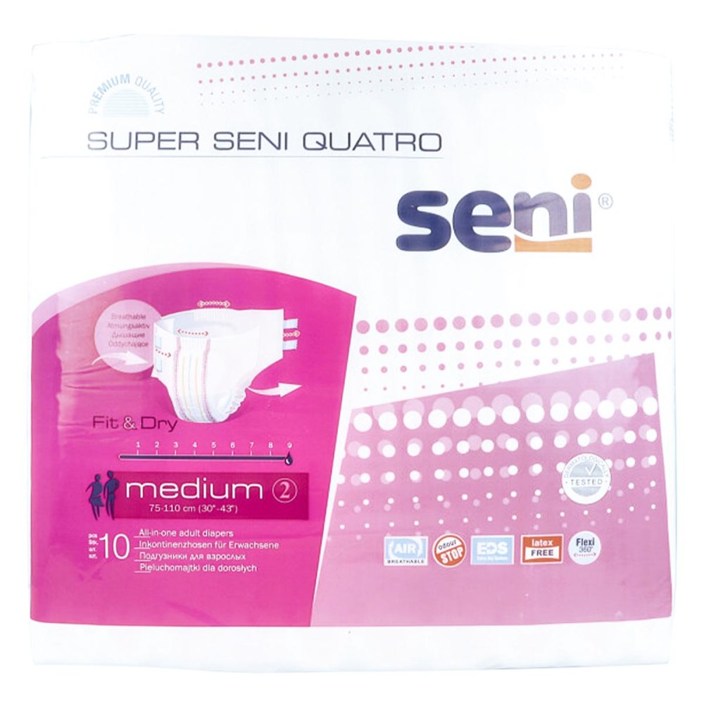 TZMO Deutschland GmbH Super Seni Quatro Größe 2 medium Windelhosen 01985386