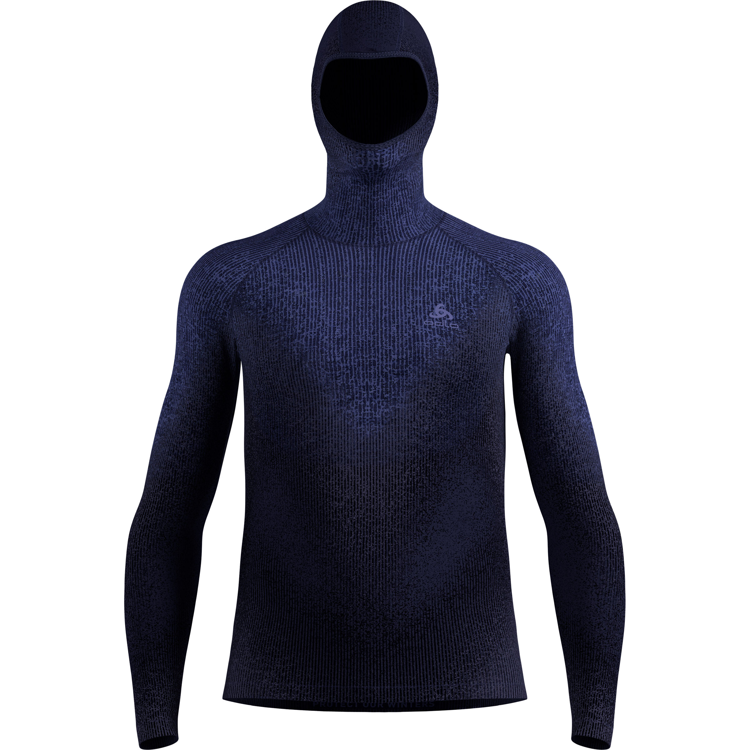 Odlo Blackcomb Facemask Herren Langarm Unterhemden lila Größe L Elastisch