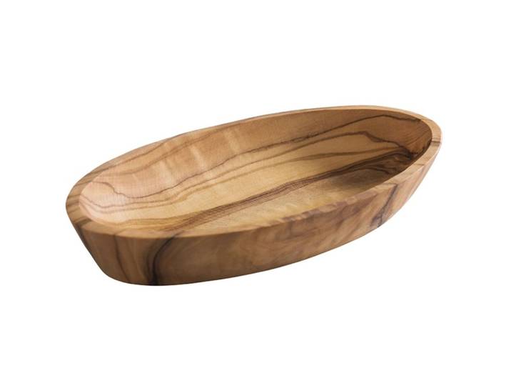 APS Schale Olive braun Holz 1 Stk - Schale