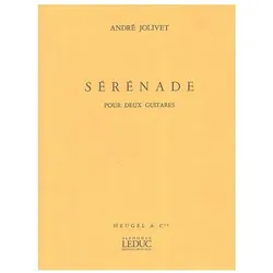Sérénade pour 2 guitares partition, Fachbücher von André Jolivet