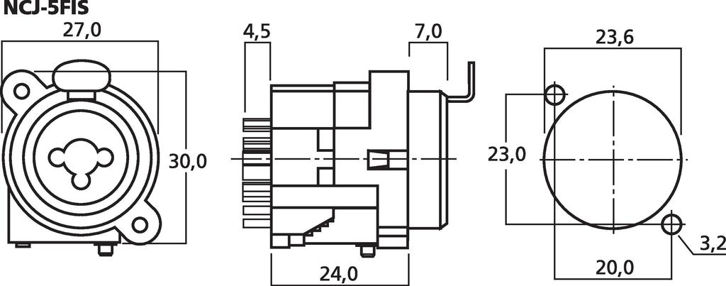 MONACOR NCJ-5FIS
