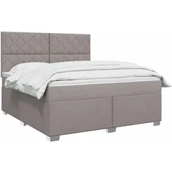 vidaXL, Boxspringbett, Boxspringbett (180 x 200 cm)