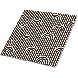 FLIESENAUFKLEBER 9 Stück 30x30 cm selbstklebend Abstrakte Linien
