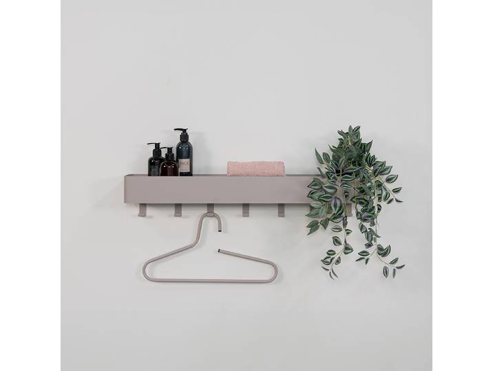 Patère Multi 72cm Gris/Taupe