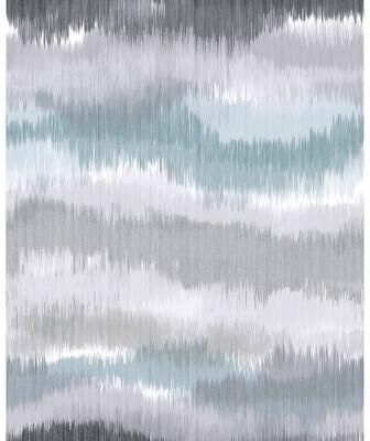 Lillian August Luxe Haven Ikat Waves Peel and Stick Wallpaper