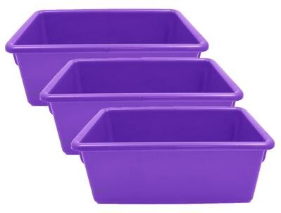 Jonti-Craft Cubbie Tray, Purple, Pack of 3