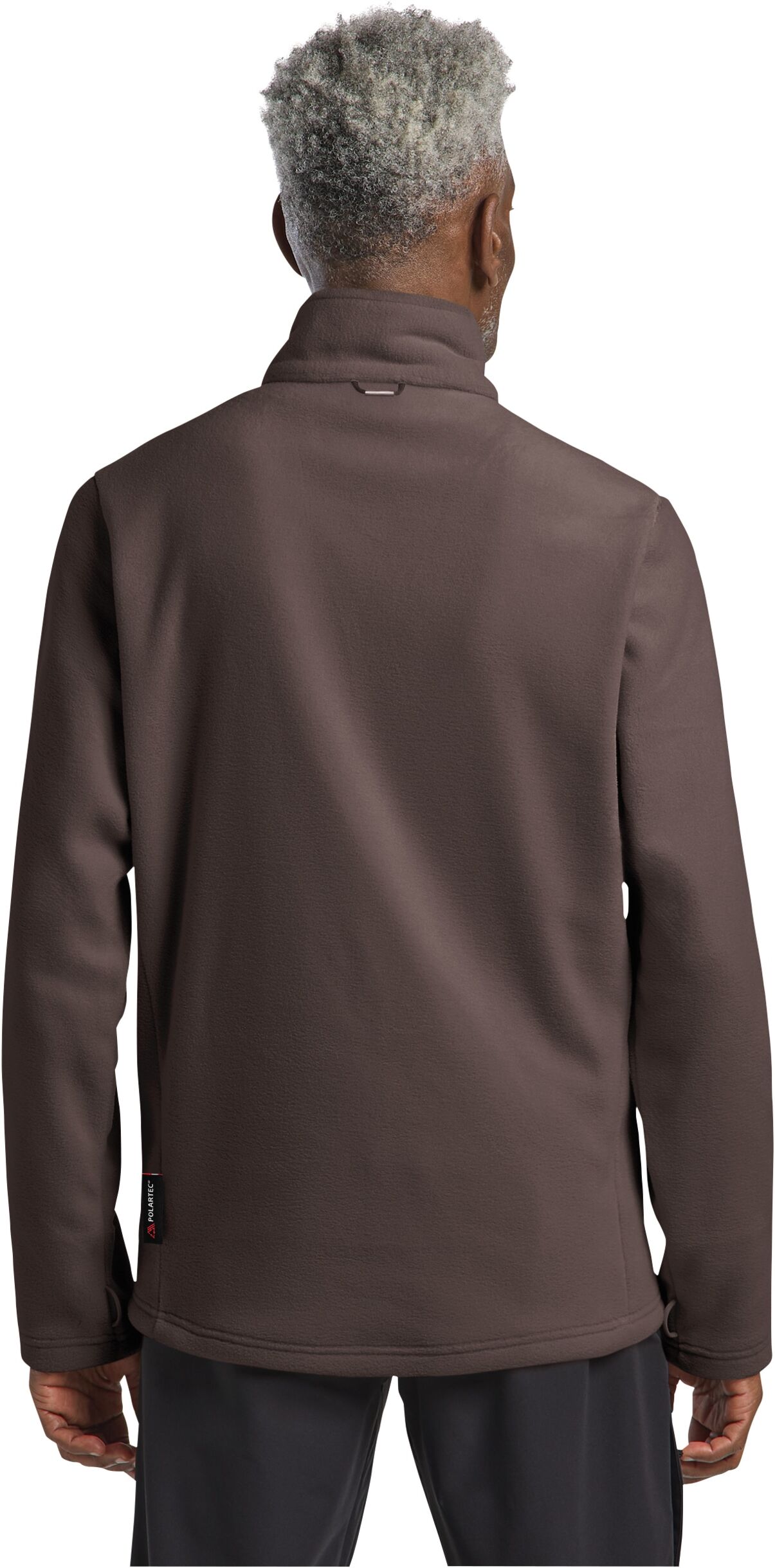 Fleecejacke JACK WOLFSKIN "WINTERSTEIN FZ M", Herren, Gr. L, braun (peat), Fleece, Obermaterial: 100% Polyester, Jacken Fleecejacke, veste polaire chaude en POLARTEC 200, avec fermeture éclair peat L
