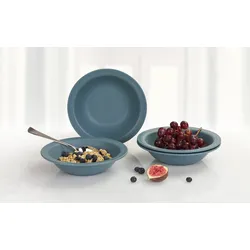 Berger Kynne Suppenteller Set 4-tlg. blau