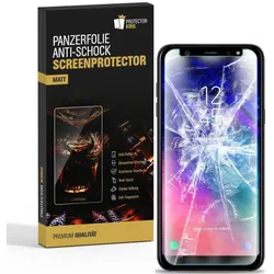 4x Panzerfolie für Samsung Galaxy A6 ANTI-SCHOCK Displayschutzfolie MATT