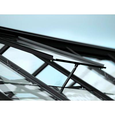 Dachfenster VITAVIA, schwarz, Aluminium, Fenster, ohne Verglasung, schwarz