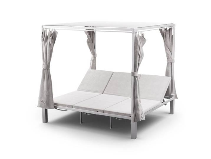 Blumfeldt Eremitage Triple Sunbed Lit de bronzage