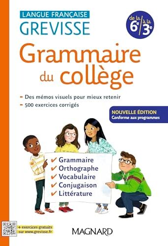 Laurence Mokrani - Grammaire du collège : langue française, de la 6e à la 3e - Preis vom 14.10.2026 23:07:16 h