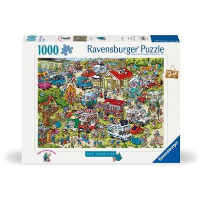 Erwachsenenpuzzle 1000 Teile - Ray Nicholson - Der Campingplatz