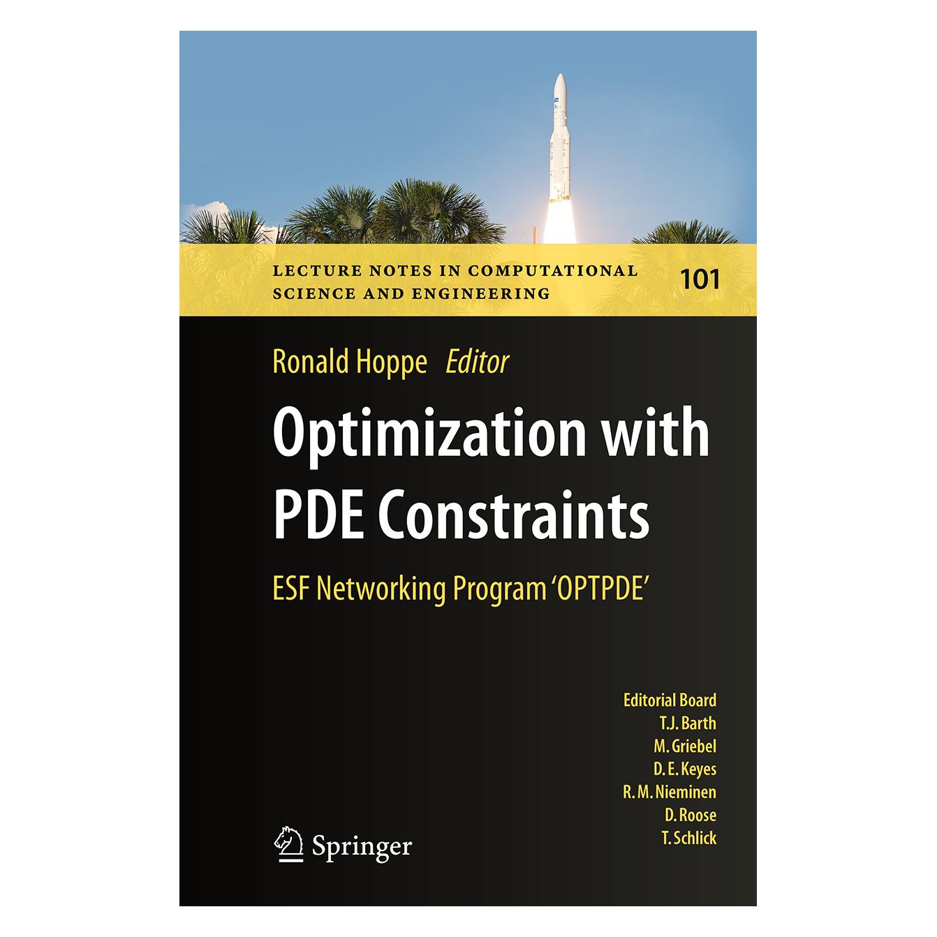 Springer Optimization with PDE Constraints (Englisch, Softcover, Ronald Hoppe) (55845704)