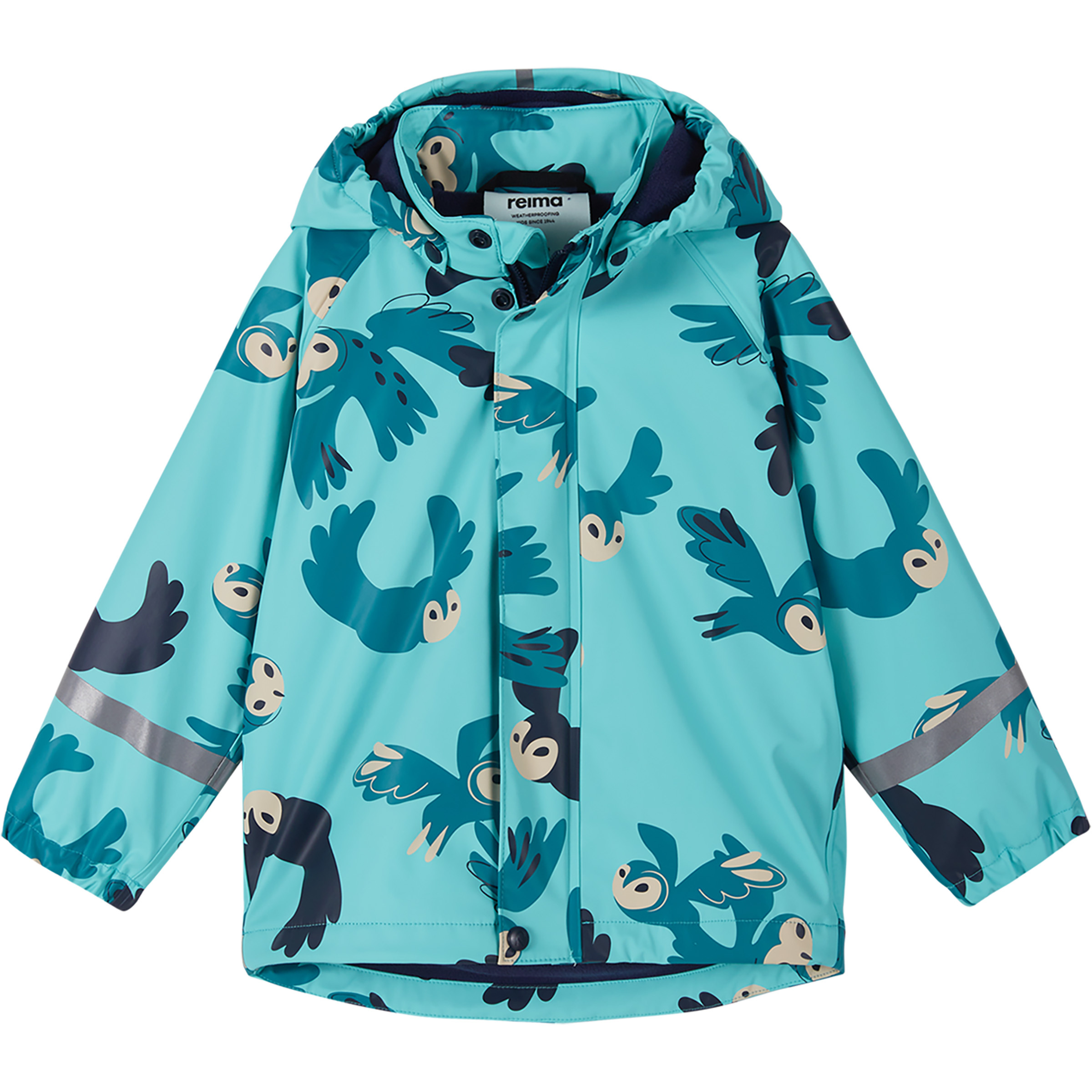 reima Koski Kinder Regenjacke aquamarine Größe 92 Lifestyle Elastisch Wasserabweisend