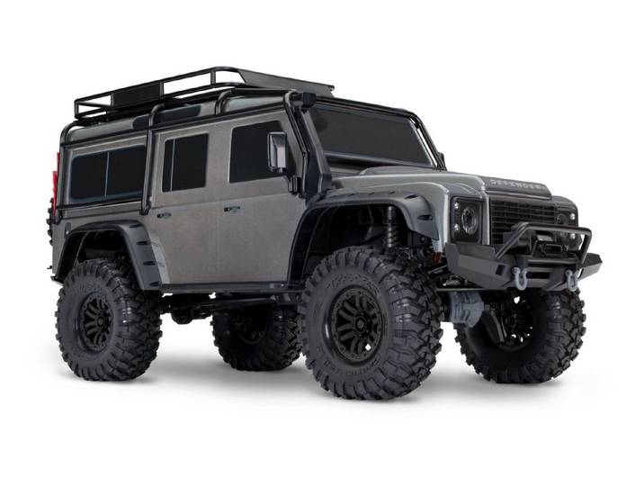 Traxxas RC-Monstertruck Traxxas TRX-4 LR Defender silber 1:10 Crawler RTR