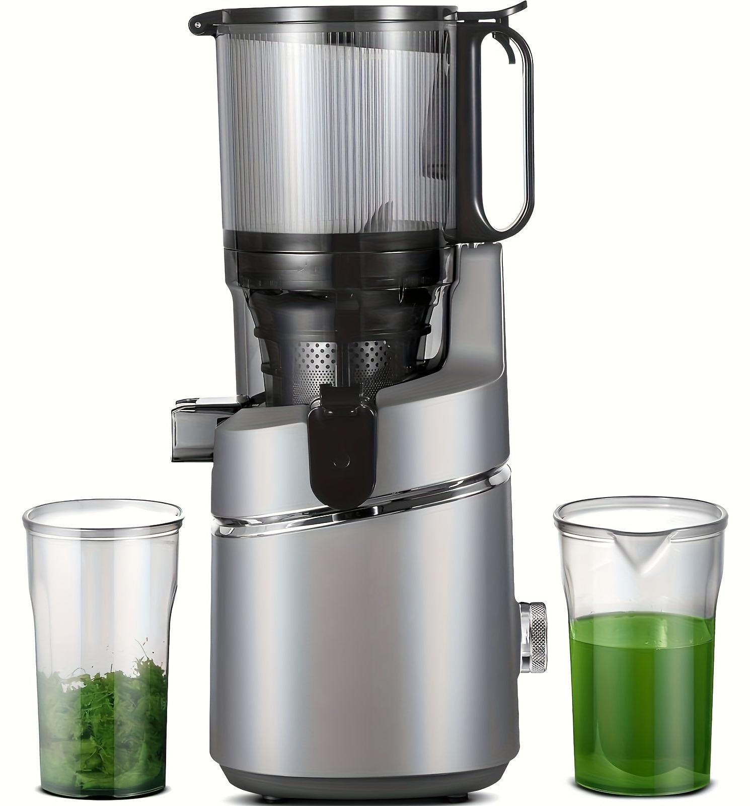 Selius Slowjuicer met 250 Watt motor, 1,8 liter inhoud, Grijs