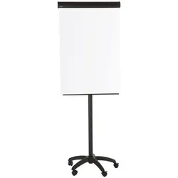Bi-Office, Präsentationstafel, Flipchart EA4806125 mobil rahmenlos magnetisch 70x100 schwarz (70 x 100 cm)