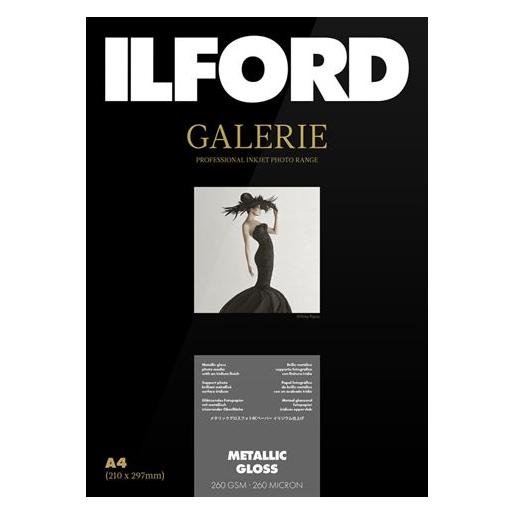 Ilford Galerie Prestige Metallic Gloss 260g/m² A4 25 Blatt (260 g/m², A4, 25 Stk.) (2003180)