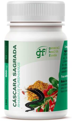 GHF Cascara Sagrada 500 mg 100 Tablets 70 gr