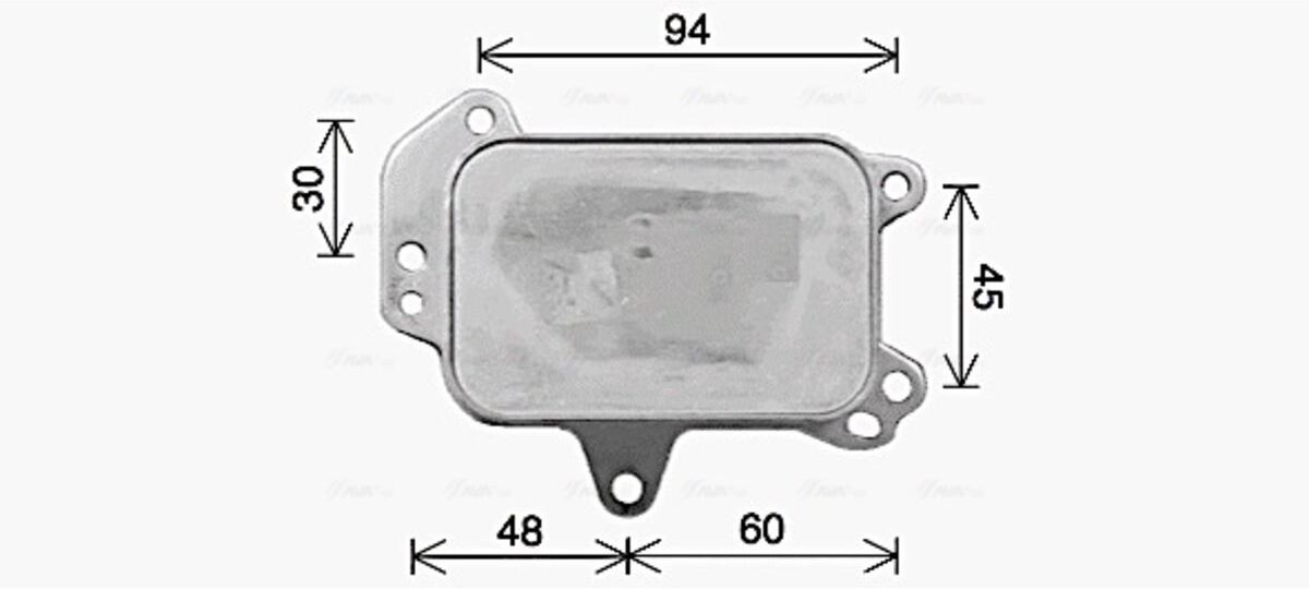Ava Cooling Radiatore olio PE3424 AVA