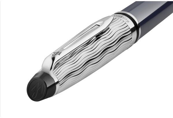 Waterman Expert Metal & Blue Ct Kuglepen   M