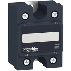 Schneider Electric SSP1A125BDT Halbleiterrelais, Montageplatte, E: 3-32 VDC, A: 24-300 VAC, 25 A, Wärmefolie