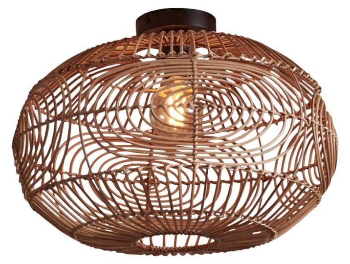 GOOD&MOJO Deckenlampe Madeira Rattan Natur