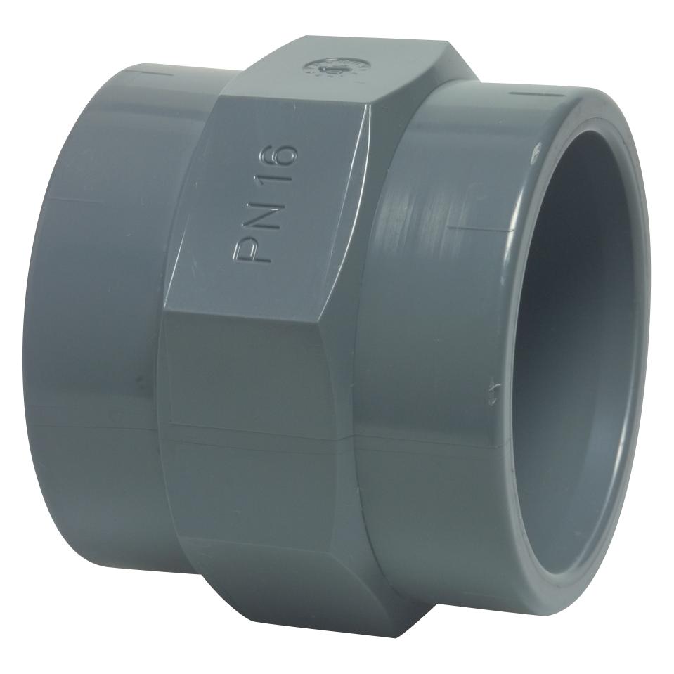 Magni PVC-U Gewindemuffe 32 mm x 1 Klebemuffe x Innengewinde (0110822)