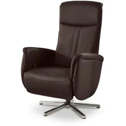 ComfortPlan Sessel Fares L Leder Braun Schoko