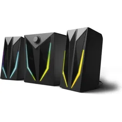 Urage 2.1-Gaming-Lautsprecherset "BLAST-R 621", 20W, PC, Konsolen, TV Weiteres, PC Lautsprecher, Schwarz