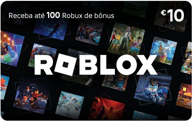 CARTÃO PRESENTE DIGITAL ROBLOX 10EUR