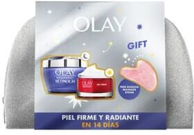 Olay Regenerist Retinol24 50 ml+ Day Cream +Pedra Gua Sha +Necessaire Lote
