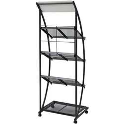 vidaXL, Zeitungsständer, Albig (47 x 40 x 134 cm)