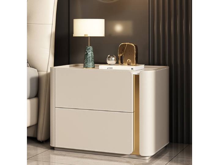 Table de Chevet Tendance Vintage, Luxe Moderne, Style Nordique, Table de Rangement Esthétique, Meuble de Chambre