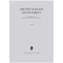 Archivalische Zeitschrift 95 (2018), Fachbücher