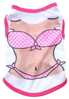 Uplift Essentials Summer Breathable 100% Cotton Pet Vest style 7 xs