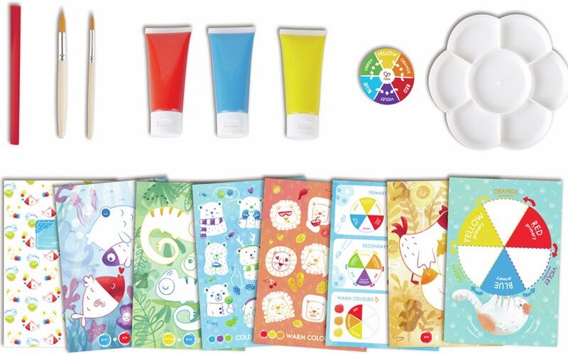 Coffret artistique mélange des couleurs - Hape