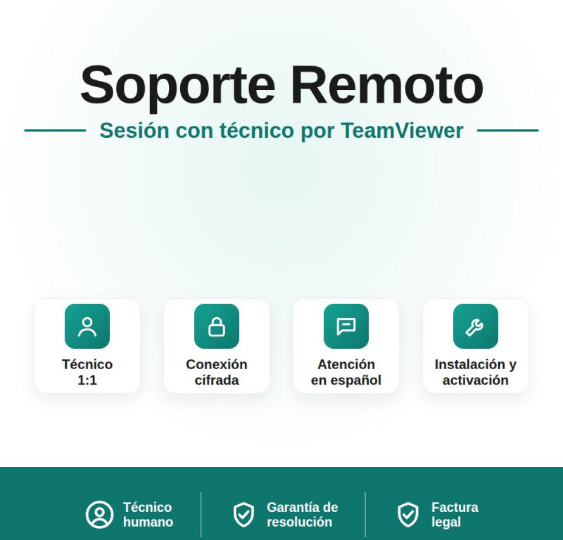 Soporte Remoto vía Teamviewer