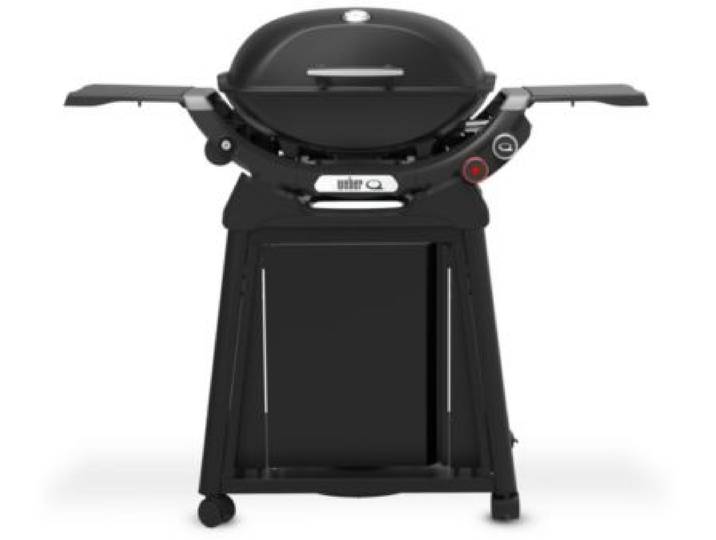 Weber - Barbecue Gaz Q 2800n Black, Sur Chariot, 2 Brûleurs, Surface De Cuisson 51x41 Cm