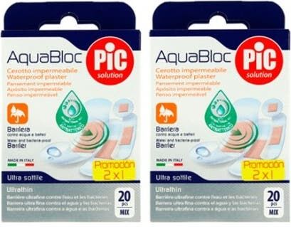 ARTSANA Pic Solution Aquabloc Pack Apósitos Ultrafinas 2x20uds
