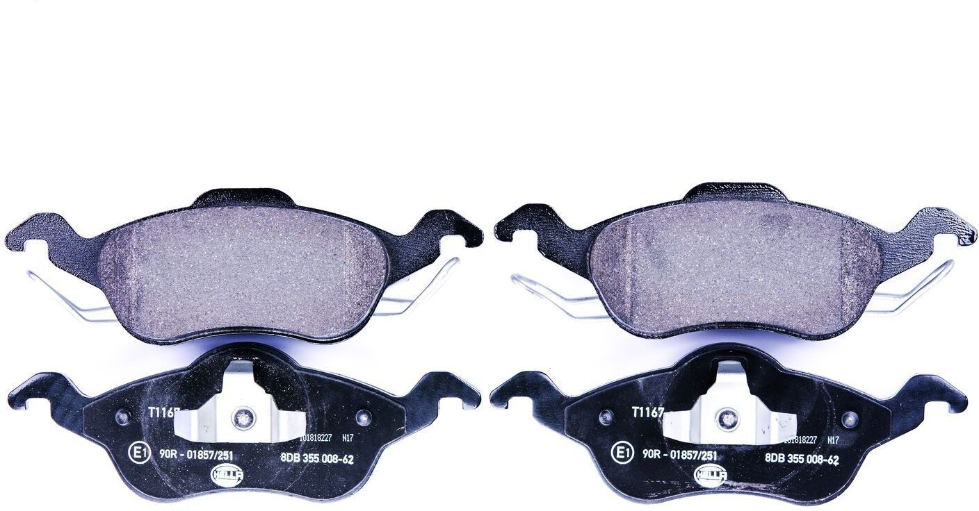 HELLA 8DB 355 008-621 Brake pad set